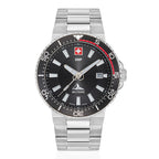 Swiss Military Swiss Mens Watch in Stainless Steel - Silver_8741558_2