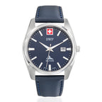 Swiss Military Swiss Mens Watch in Stainless Steel - Silver_8741580