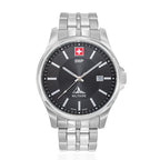 Swiss Military Swiss Mens Watch in Stainless Steel - Silver_8741613