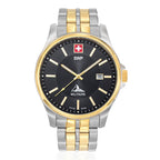 Swiss Military Swiss Mens Watch in Stainless Steel - Silver_8741614