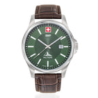 Swiss Military Swiss Mens Watch in Stainless Steel - Silver_8741624