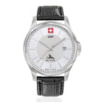 Swiss Military Swiss Mens Watch in Stainless Steel - Silver_8741625