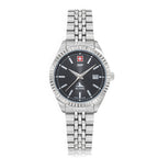 Swiss Military Swiss Mens Watch in Stainless Steel - Silver_8741666