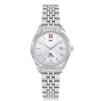 Swiss Military Swiss Mens Watch in Stainless Steel - Silver_8741667