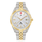 Swiss Military Swiss Mens Watch in Stainless Steel - Silver_8741670