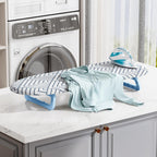 Folding Tabletop Ironing Board with Hanging Storage Loop - White_8756708_1