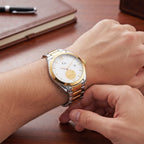 CROWNE & HOLT Watch Pure White Stainless Steel Wt.120.19 Gms_8772726_1