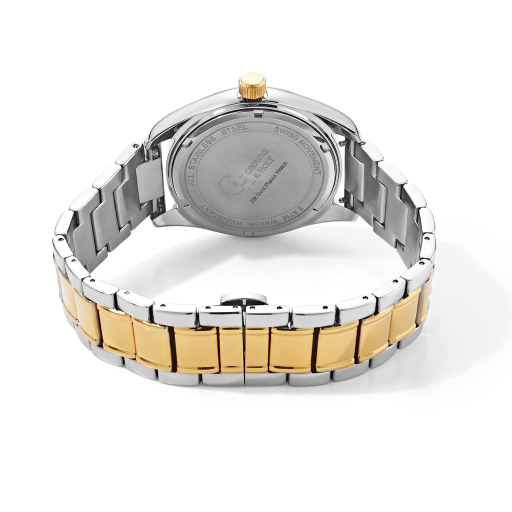 CROWNE & HOLT Watch Pure White Stainless Steel Wt.120.19 Gms_8772726_5