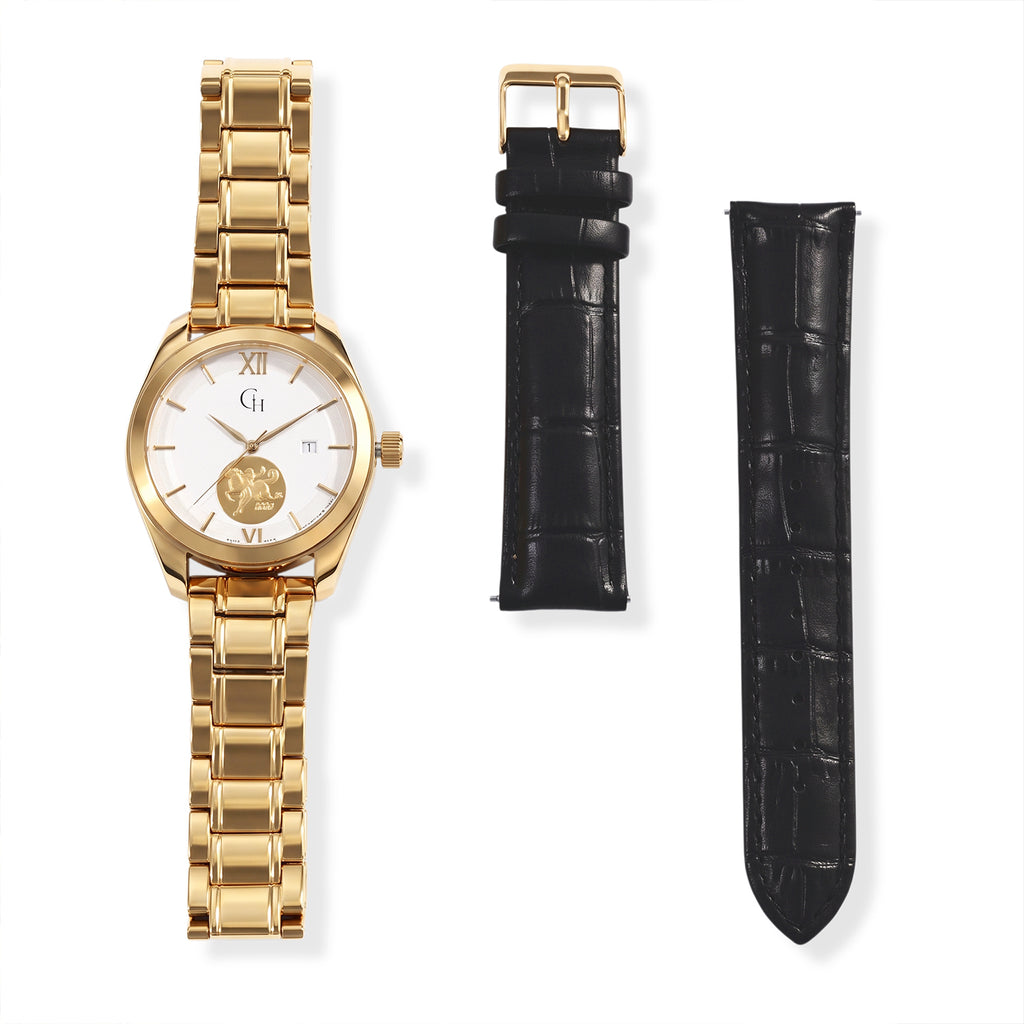 CROWNE & HOLT Watch Pure White Stainless Steel Wt.120.19 Gms_8772918