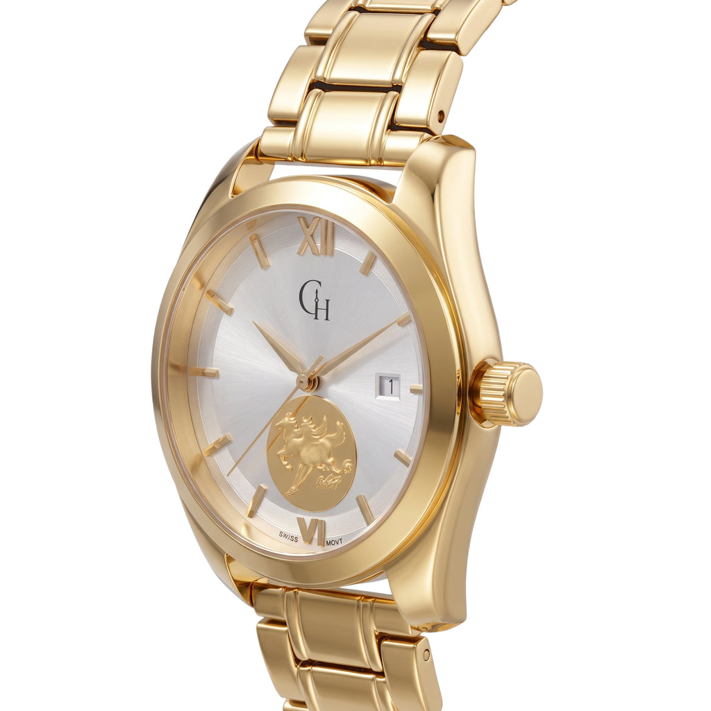 CROWNE & HOLT Watch Pure White Stainless Steel Wt.120.19 Gms_8772918_2