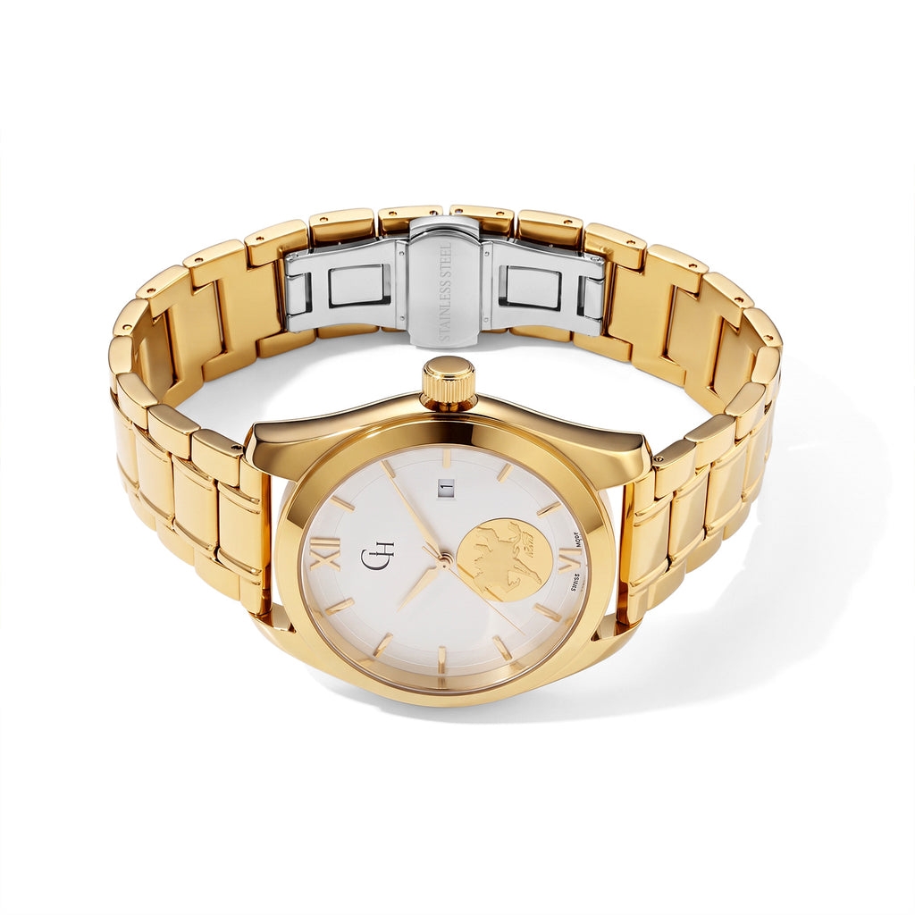 CROWNE & HOLT Watch Pure White Stainless Steel Wt.120.19 Gms_8772918_3