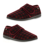 DR KELLER Mens Shoe (Size - 10) - Burgundy_8789230