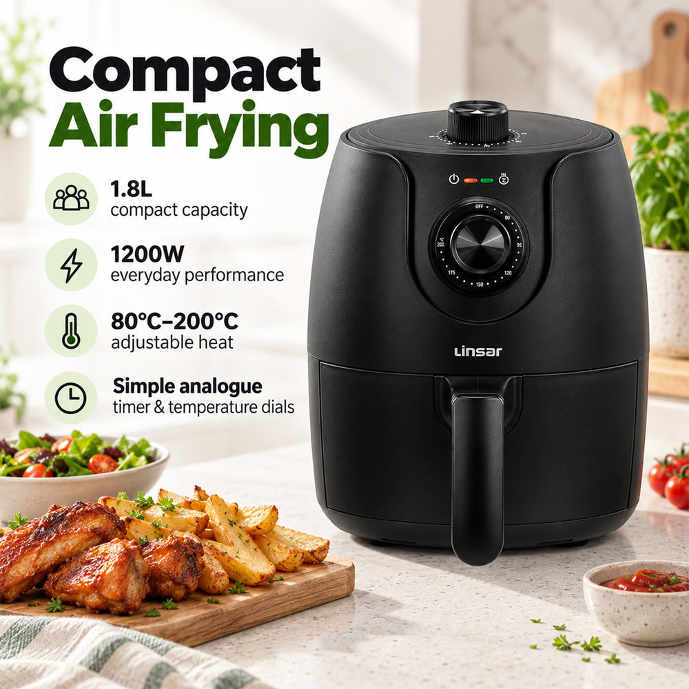 Linsar Air Fryer - Black_8791265_1