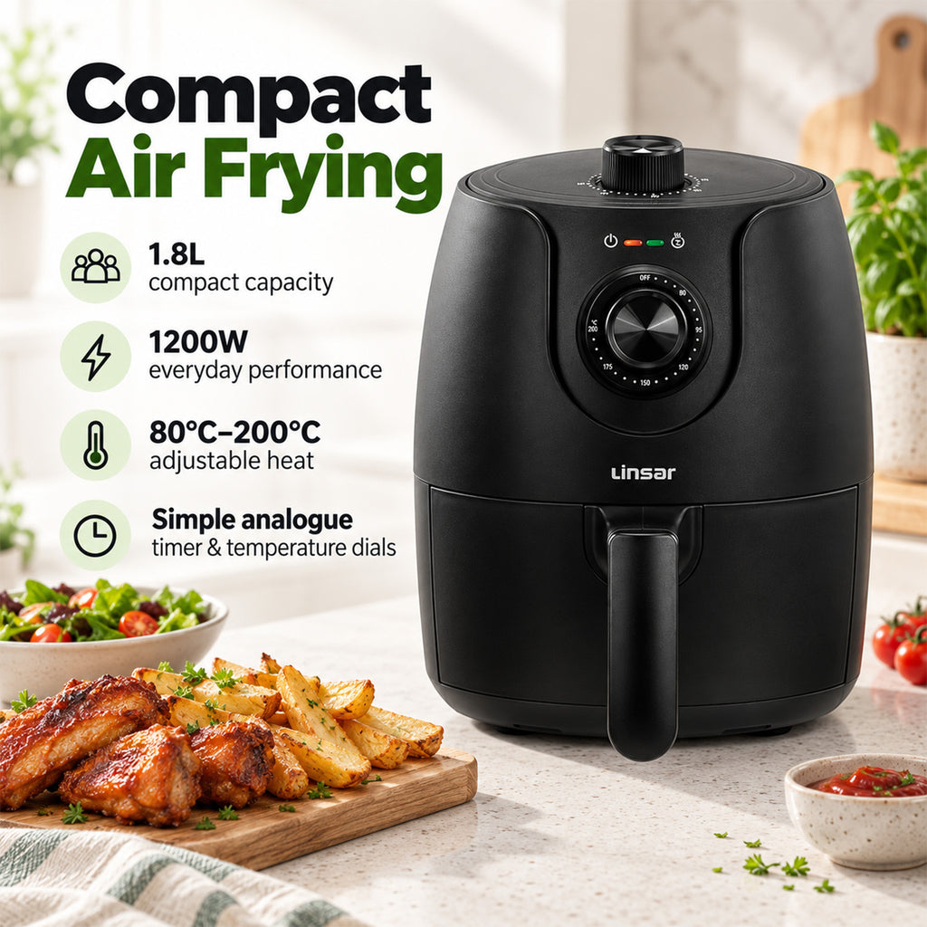 Linsar Air Fryer - Black_8791265_1