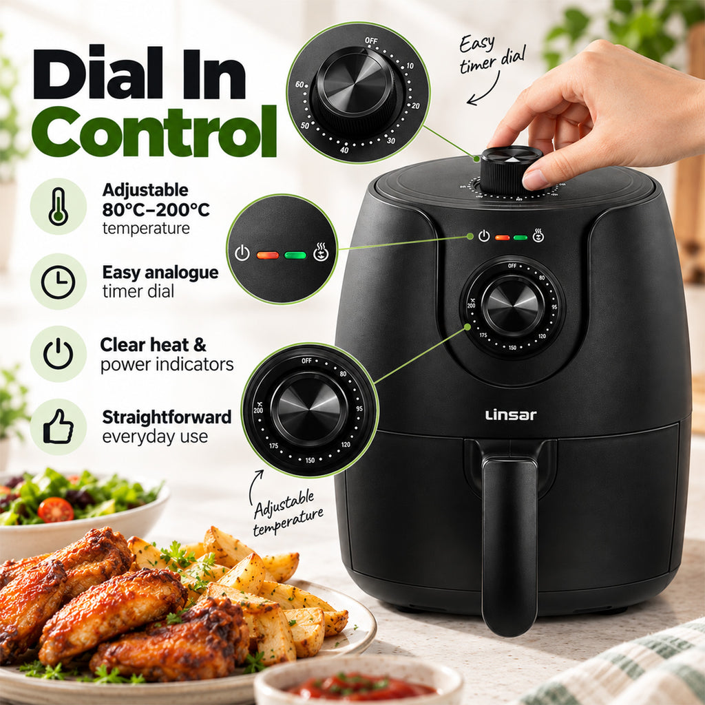 Linsar Air Fryer - Black_8791265_2