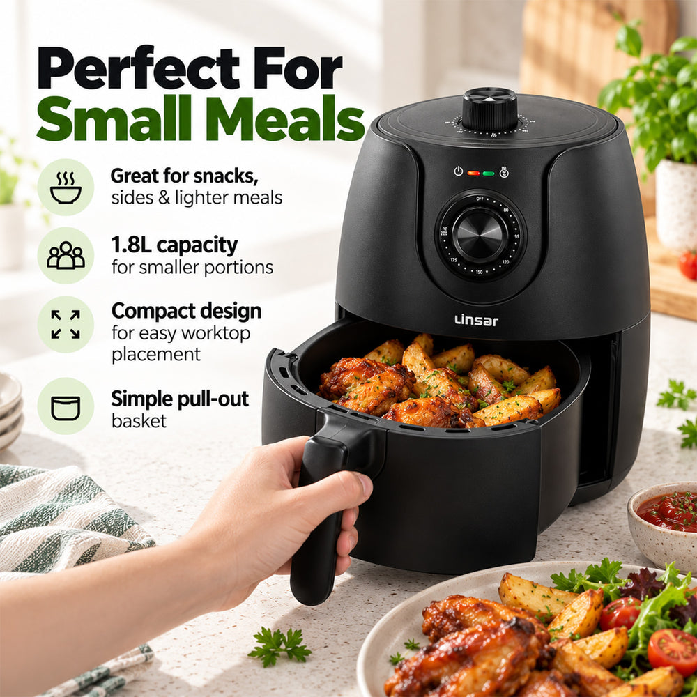 Linsar Air Fryer - Black_8791265_4