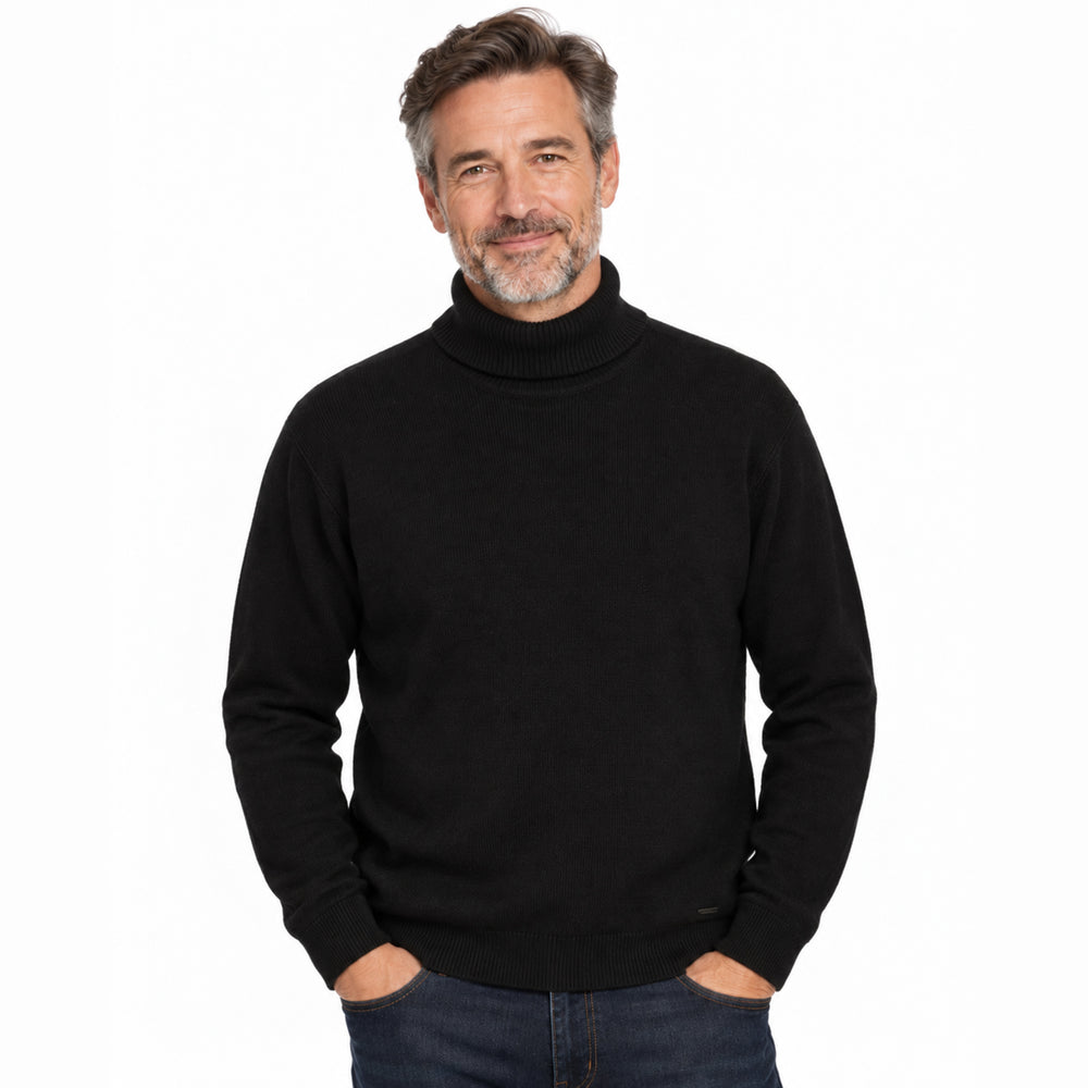 Threadbare Acrylic Jumper (Size - Large) - Black_8791271