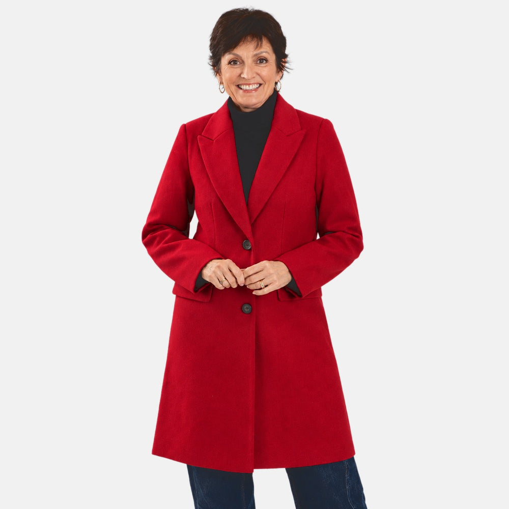 IW Special  Coat (Size - 10) - Burgundy_8792102