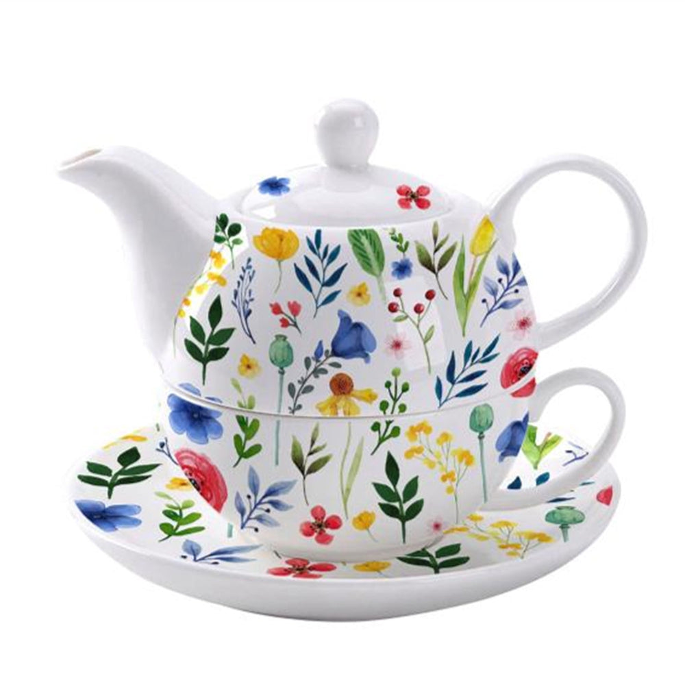Jameson & Tailor Porcelain Tea for One Set with 380ml Teapot & 220ml Cup