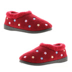 DR KELLER Ladies Slipper (Size - 3) - Burgundy_8814032