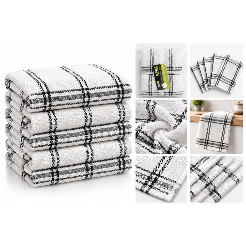 IW Special Cotton Cleaning Towel - Black_8820596