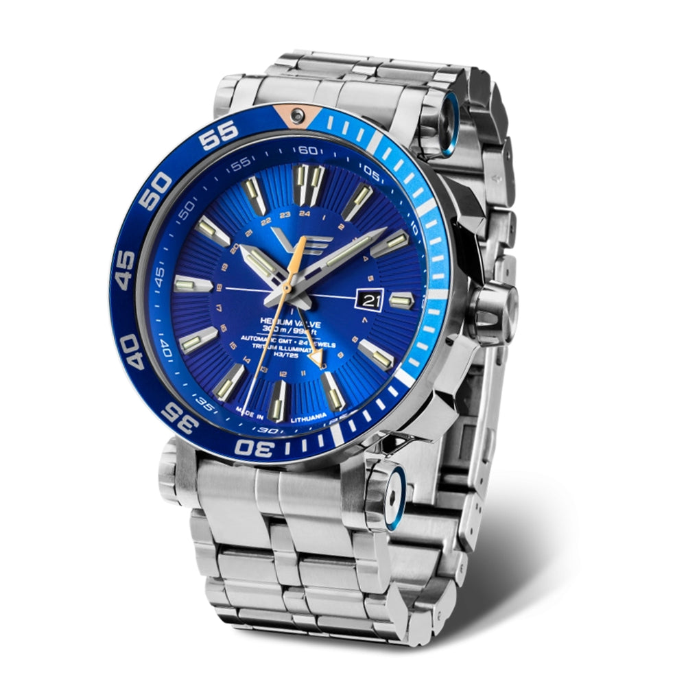 Vostok Europe Automatic Mens Watch in Stainless Steel - Silver_8824438