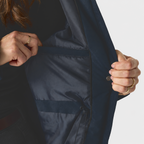 Regatta Womens Waterproof Insulated Jacket With Fleece-Lined Hood & Adjstable Shockcord Waist (Size 12) - Blue_8825879_8