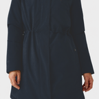 Regatta Womens Waterproof Insulated Jacket With Fleece-Lined Hood & Adjstable Shockcord Waist (Size 12) - Blue_8825879_9