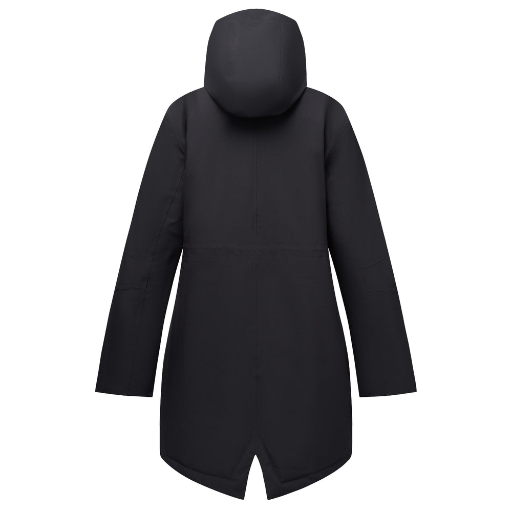 Regatta Womens Waterproof Insulated Jacket With Fleece-Lined Hood & Adjstable Shockcord Waist (Size 12) - Black_8825890_10
