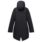 Regatta Womens Waterproof Insulated Jacket With Fleece-Lined Hood & Adjstable Shockcord Waist (Size 12) - Black_8825890_10