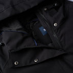 Regatta Womens Waterproof Insulated Jacket With Fleece-Lined Hood & Adjstable Shockcord Waist (Size 12) - Black_8825890_12