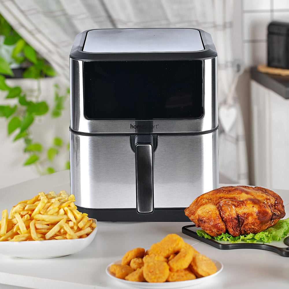 8L Digital Non-Stick Air Fryer (Reheat, Bake, Roast & Many More) (Power 1800W) - Black