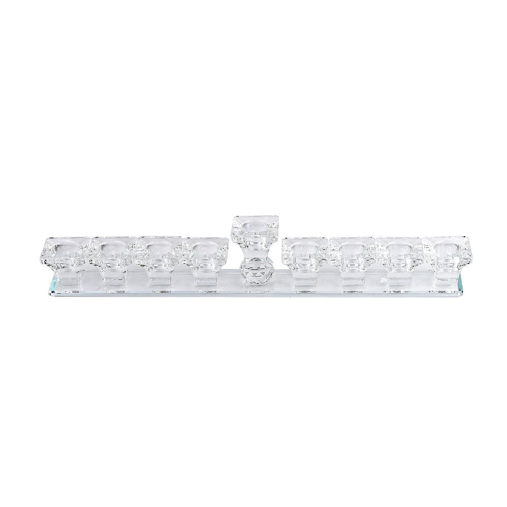 9 Head Candle Holder - Glass
