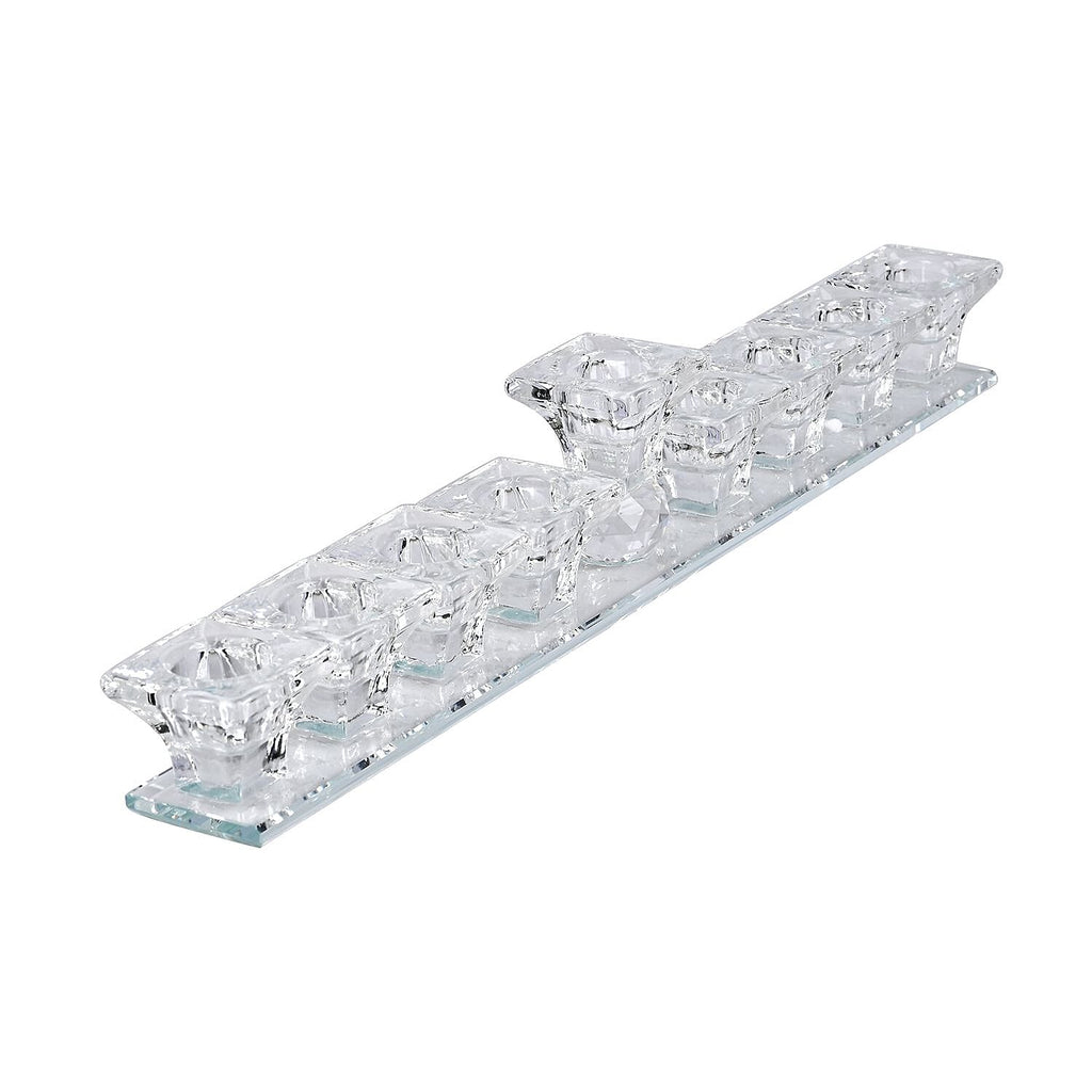 9 Head Candle Holder - Glass