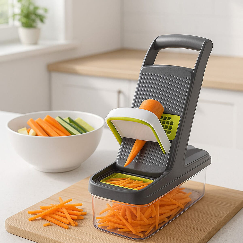 9 in 1 Multi-Function Vegetable Chopper - Green
