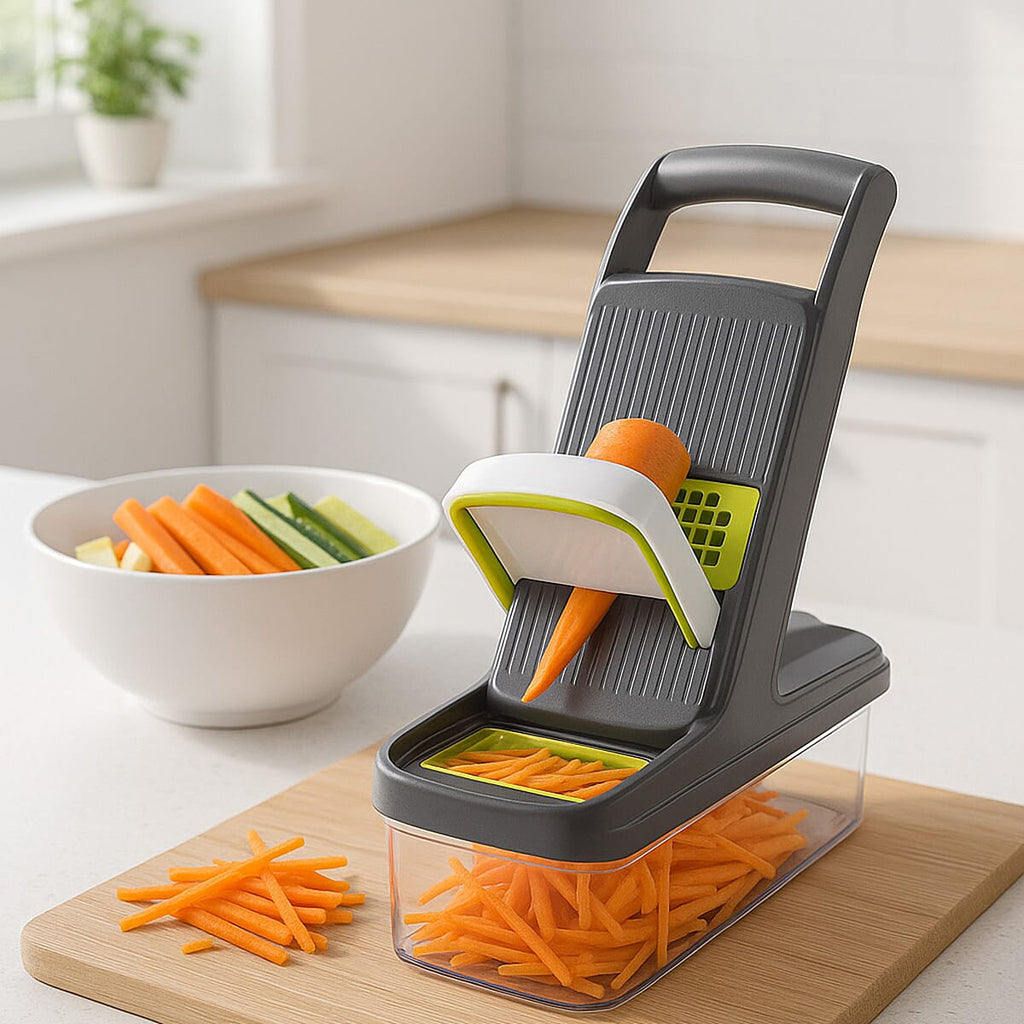 9 in 1 Multi-Function Vegetable Chopper - Green