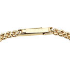 LUXORO 9K Yellow Gold Swiss Movt. Water Resistant Watch in Panther Chain Strap (Size - 7 - 7.5) Gold Wt. 10.31 Gms.