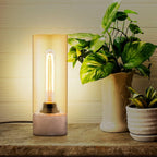 ABEL Table Lamp (Size - One Size) - Grey