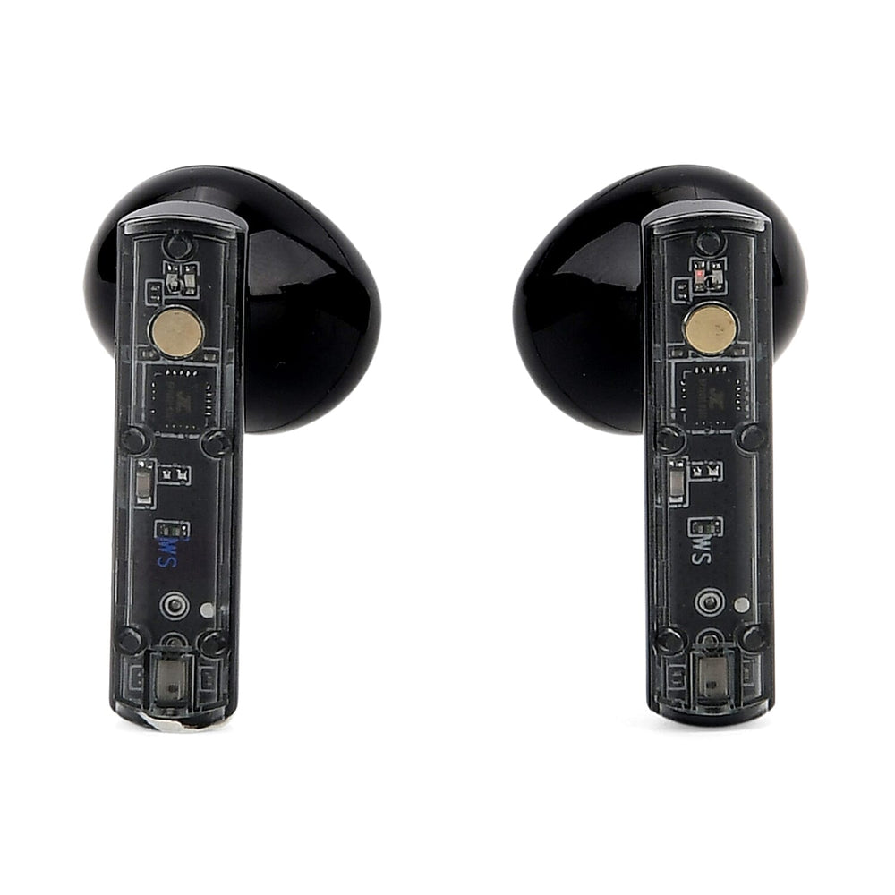 AEMAi-PRO45 Bluetooth V5.3 Earphones - 4-5 Hour Talk Time, 13mm Titanium Speaker - Type-C Charging - Black