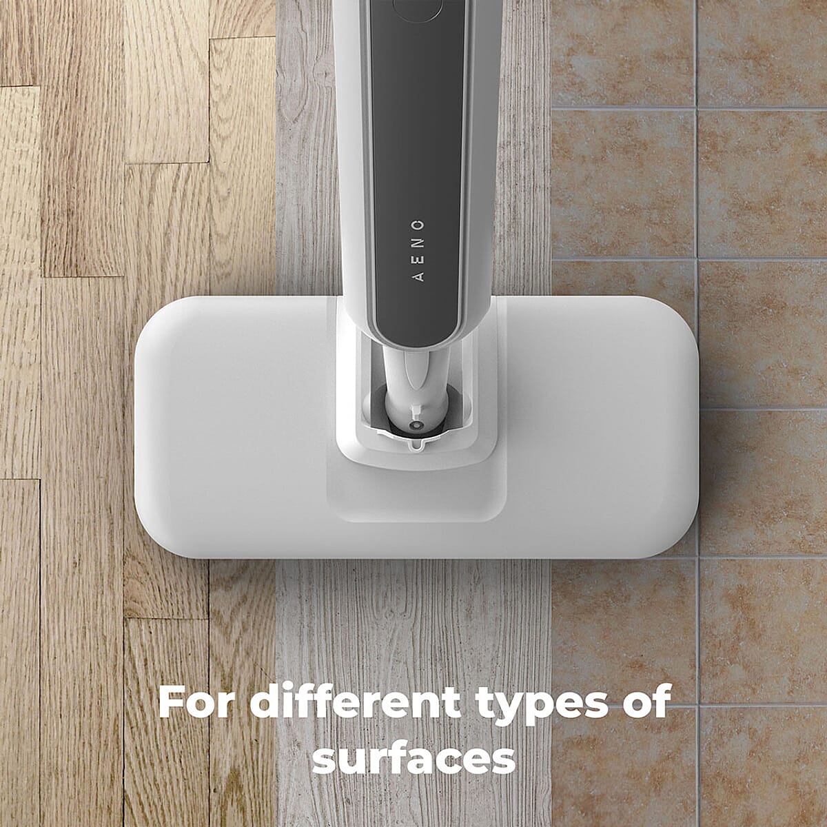 One Time closeout - AENO Steam Cleaner - 7  nozzles,2 nylon brushes, a brass brush, a crevice brush, a jet nozzle, a squeege 130 Degree C kills 99.9% bacteria