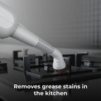 One Time closeout - AENO Steam Cleaner - 7  nozzles,2 nylon brushes, a brass brush, a crevice brush, a jet nozzle, a squeege 130 Degree C kills 99.9% bacteria