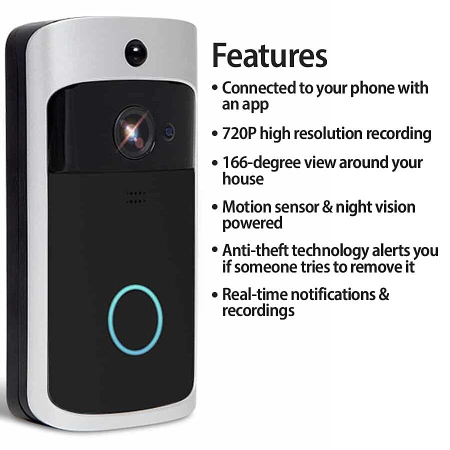 AQUARIUS Wireless Video Smart Doorbell