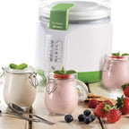 ARIETE 615B-Cheese and Yogurt Maker (500W) - From ricotta to mozzarella, from stracchino to fresh cheese, from Greek yoghurt, quick cheese and many other delicious food products
