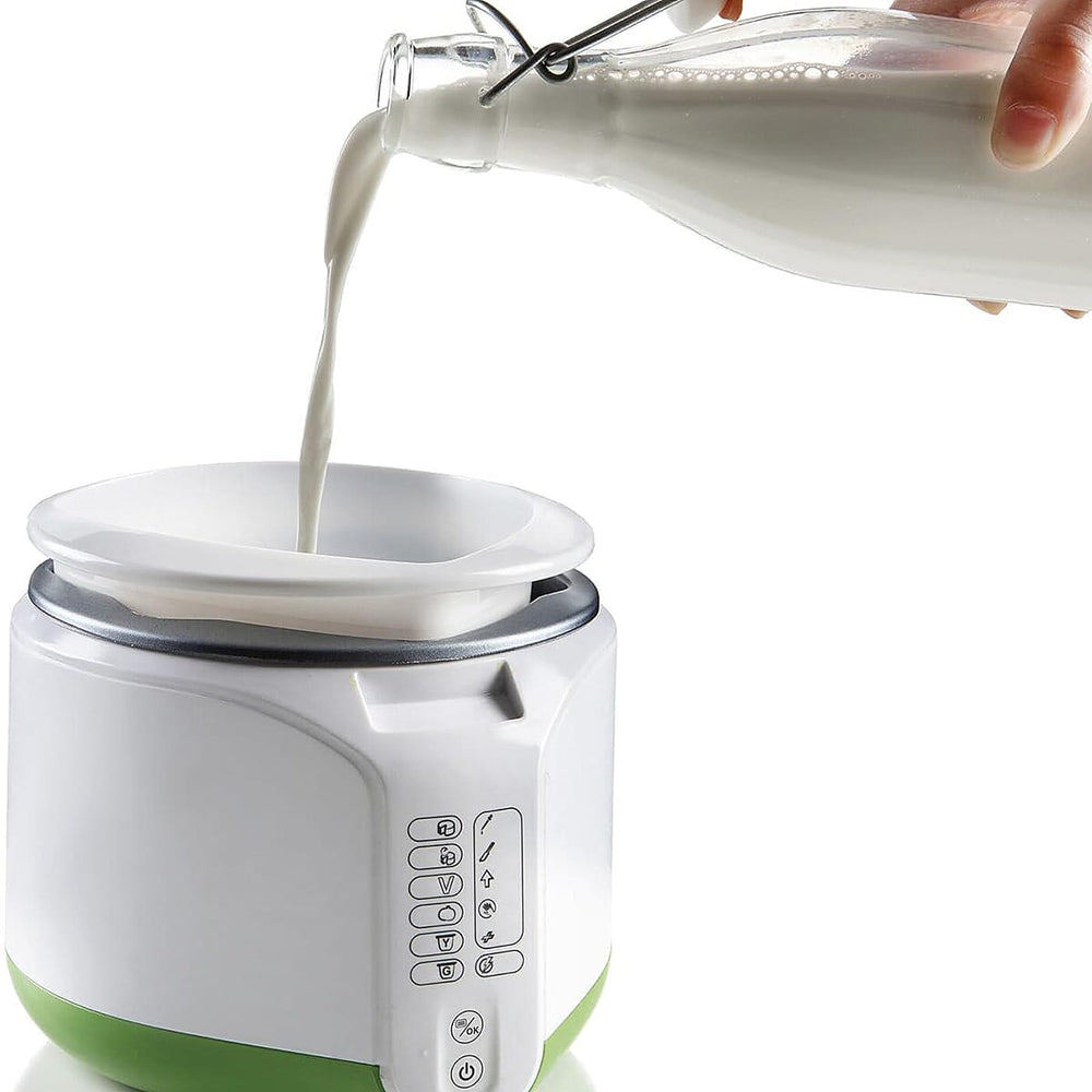 ARIETE 615B-Cheese and Yogurt Maker (500W) - From ricotta to mozzarella, from stracchino to fresh cheese, from Greek yoghurt, quick cheese and many other delicious food products