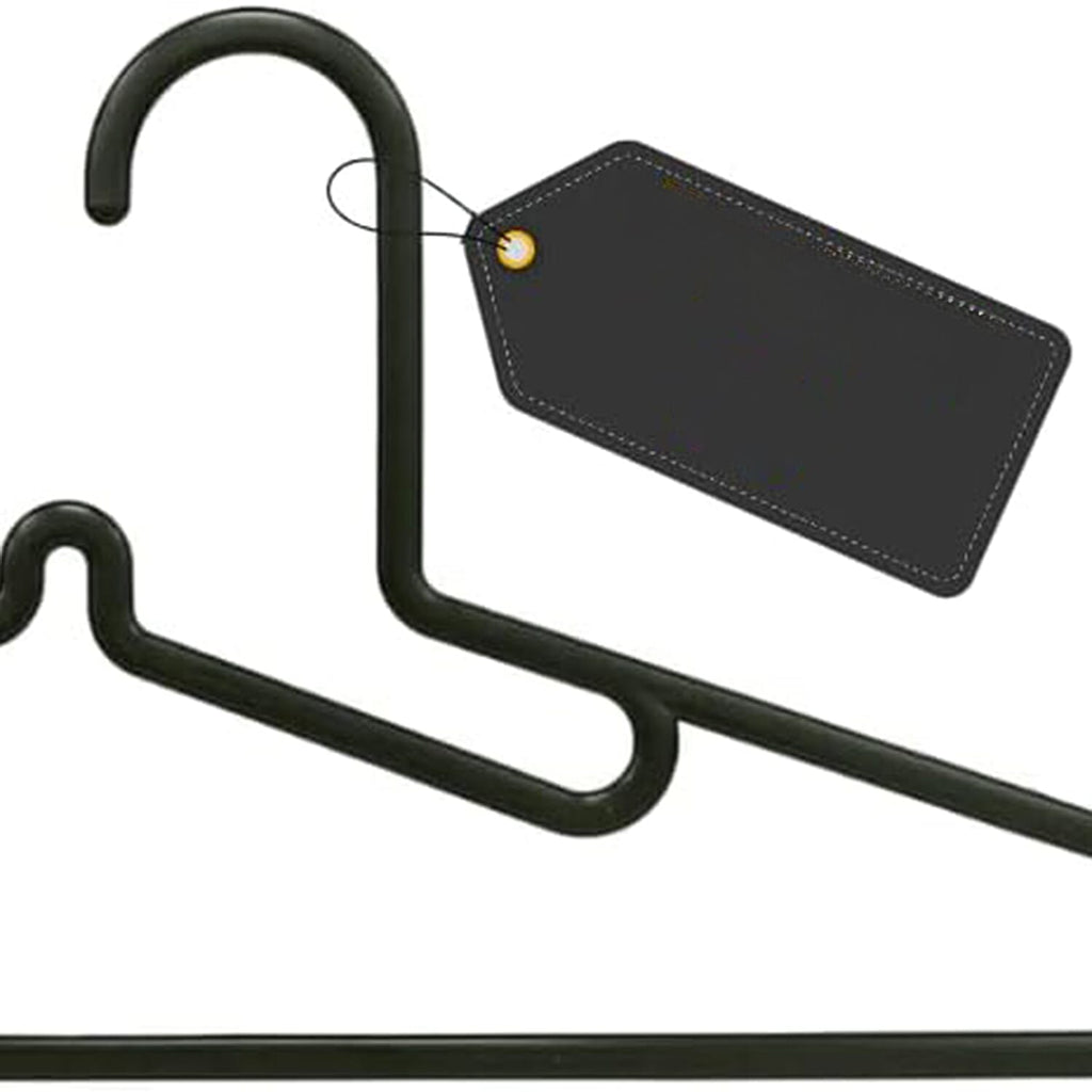 ASPECT Set of 50 Lightweight Space Saving Clothes Hangers - Black
