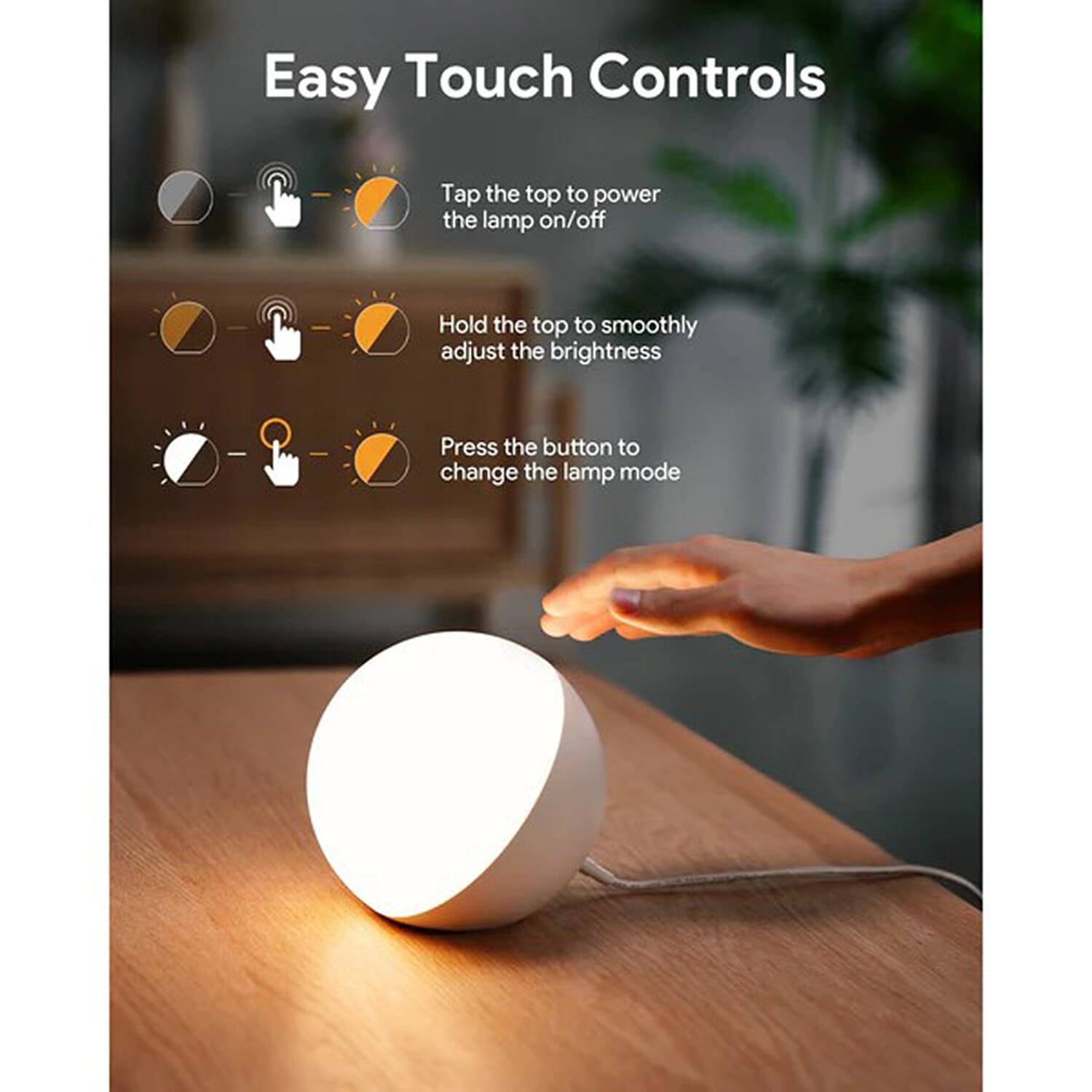 AUKEY Smart Colour Changing Sunrise LED Lamp