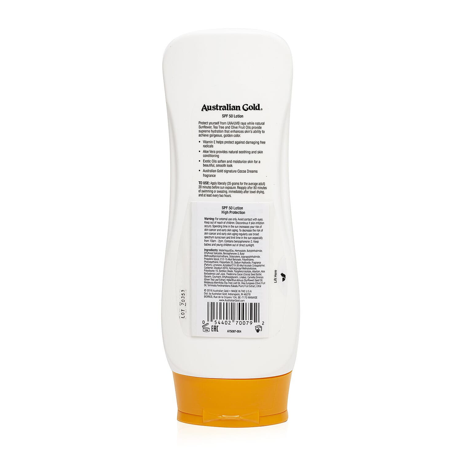 AUSTRALIAN GOLD-SPF 50 Lotion 237ml