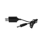Super Bright High Lumens Heavy Duty LED Rechargeable Handheld Flashlight Torch (USB Output Provided to Charge Phone) - Gold - Black