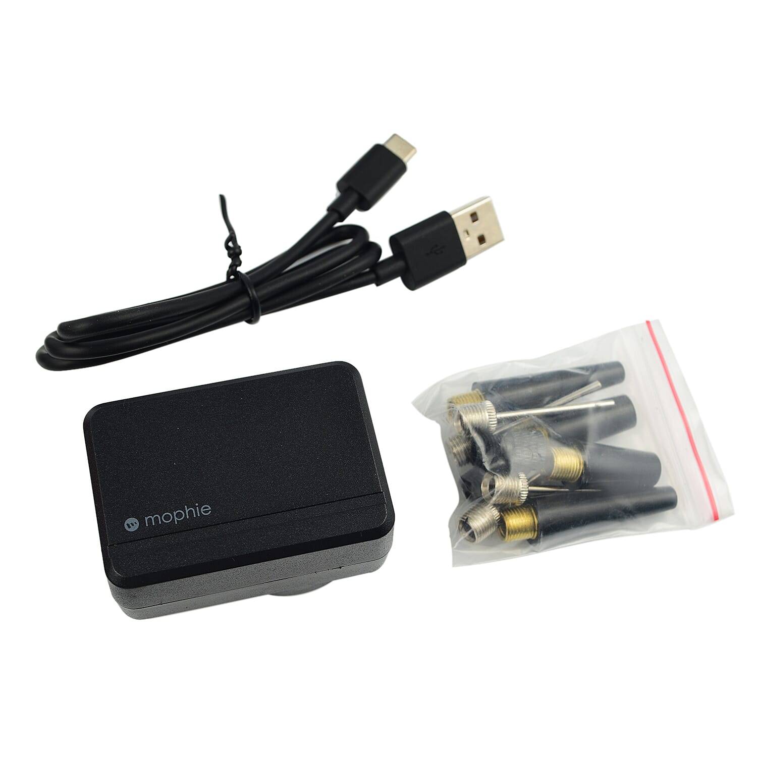 Mophie Powerstation Go Rugged Air Compressor, USB Power Charger And Battery Starter (15000 mAH Battery Included) - Black