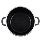 10 Piece Set - Pan and Lid Set, Ceramic non-stick, Die-cast (32cm, 30cm, 28cm, 24cm, 20cm) - Grey